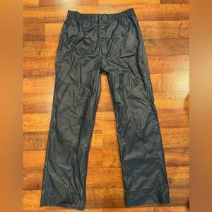 Vintage Adidas Rain Pants Men’s Small Blue Elastic Waist